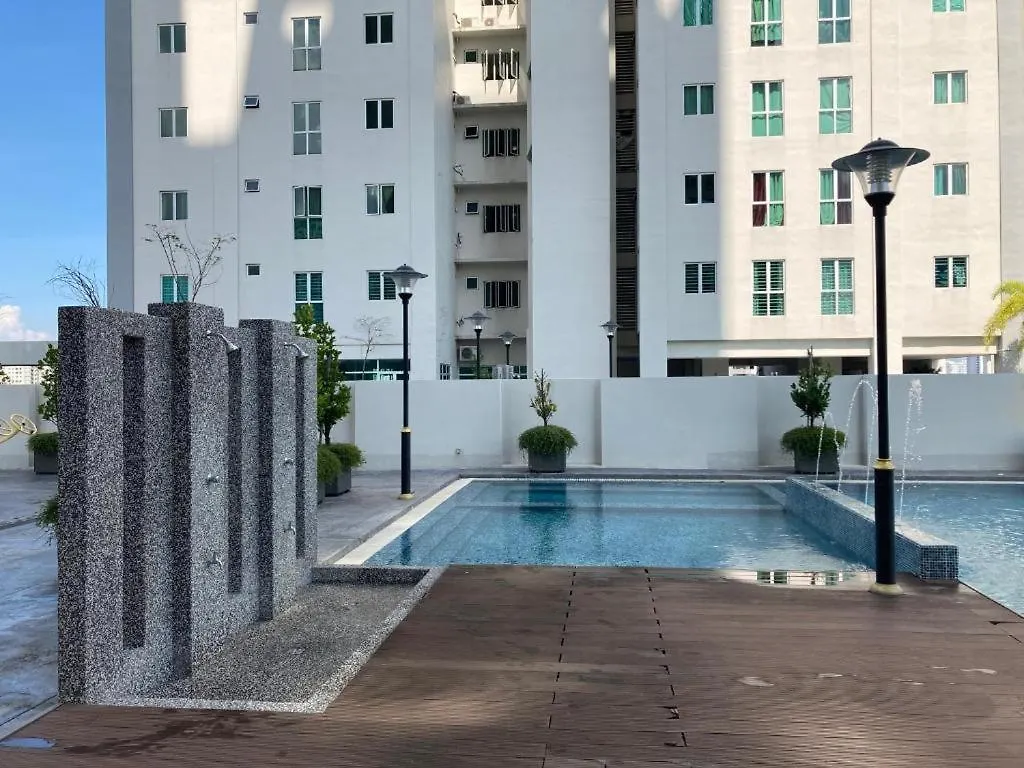 Apartment 23Th 2Br1B Straits Garden Suites Georgetown Jelutong